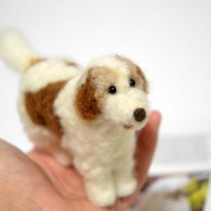 Custom Felted Dog - Goldendoodle - Needle Felted Dog Portrait - Gift Ideas