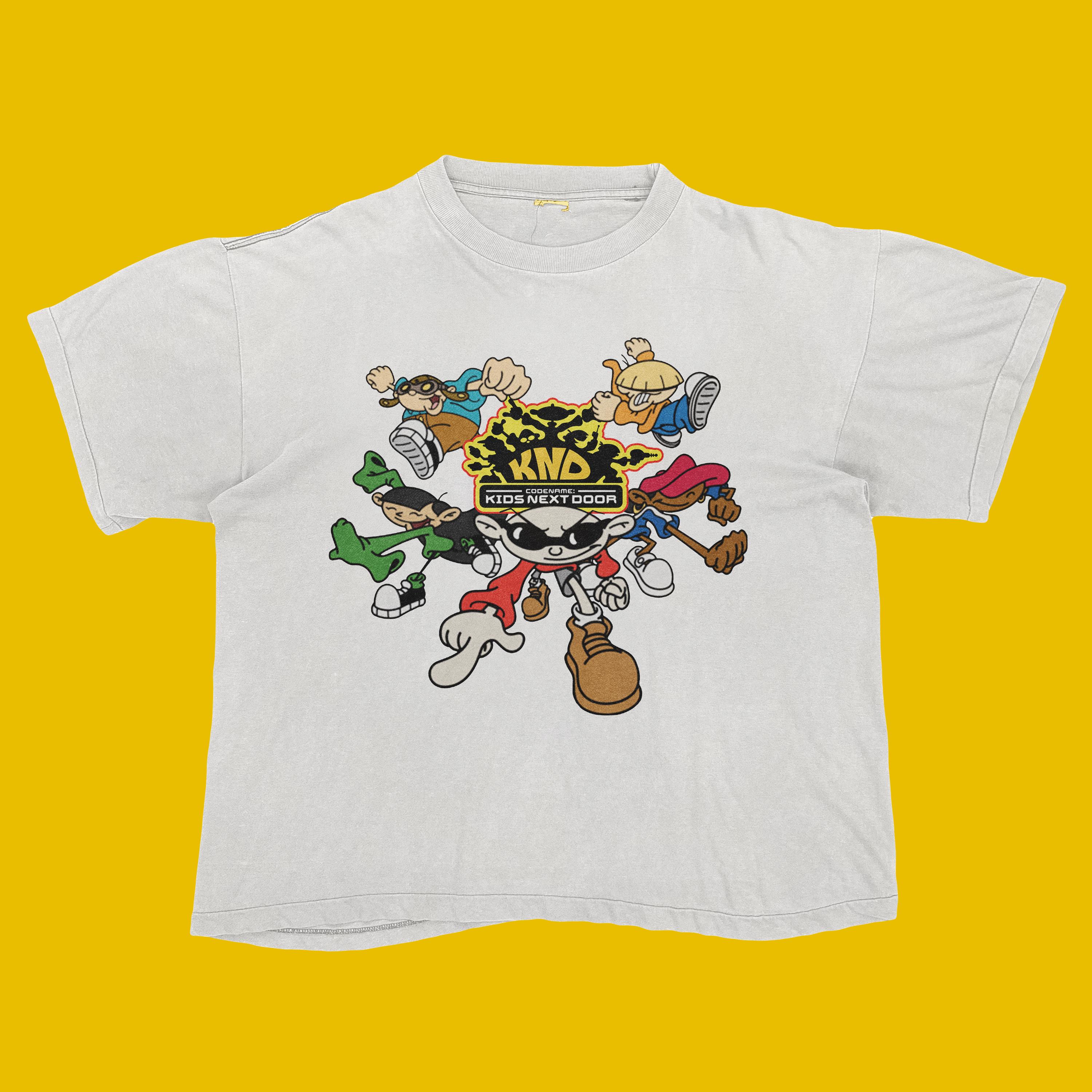 Kids Next Door Graphic Tee: Vintage Cartoon Network Comfort Colors