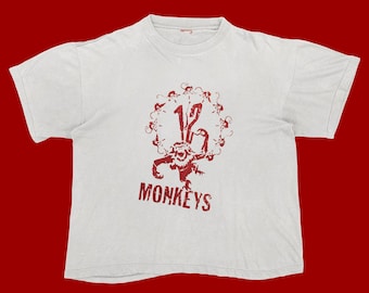 Vintage 12 Monkeys Movie Promo Sweatshirt Size XL 1990