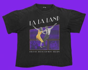 La La Land Movie T-Shirt: Comfort Colors Unisex Tee, Jazz Musical Romance