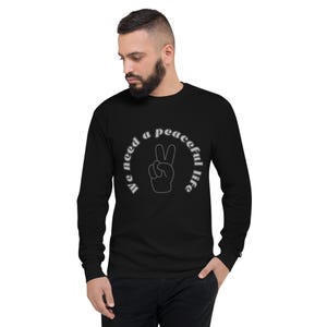 Champion-shirt met lange mouwen heren