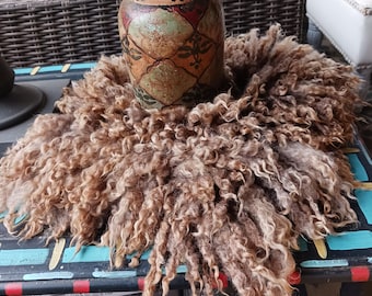 Handmade Felted Sheep Friendly Fleece chair cover