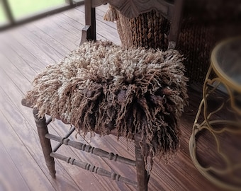 Hand made Felted sheep friendly fleece or pillow Maire