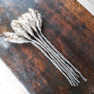 Quaste Lesezeichen handgemachte artisan Schafe freundliche Wolle Locken