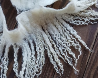artisan wool fringe trim hand made sheep friendly wool