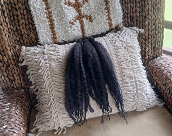 Colorful Tassels hand made artisan sheep friendly wool locks