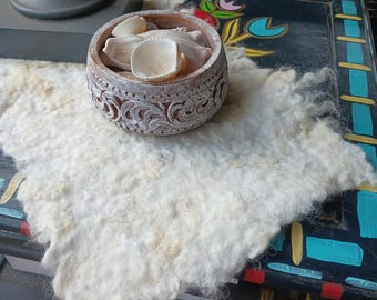 Felted mats/runners 