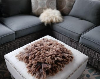 Handmade Felted Sheep Friendly Fleece chair cover