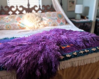 Hand made felted sheep fleece "sheepskin" Raney