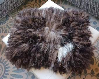 Hand made Felted sheep friendly fleece or pillow Maire
