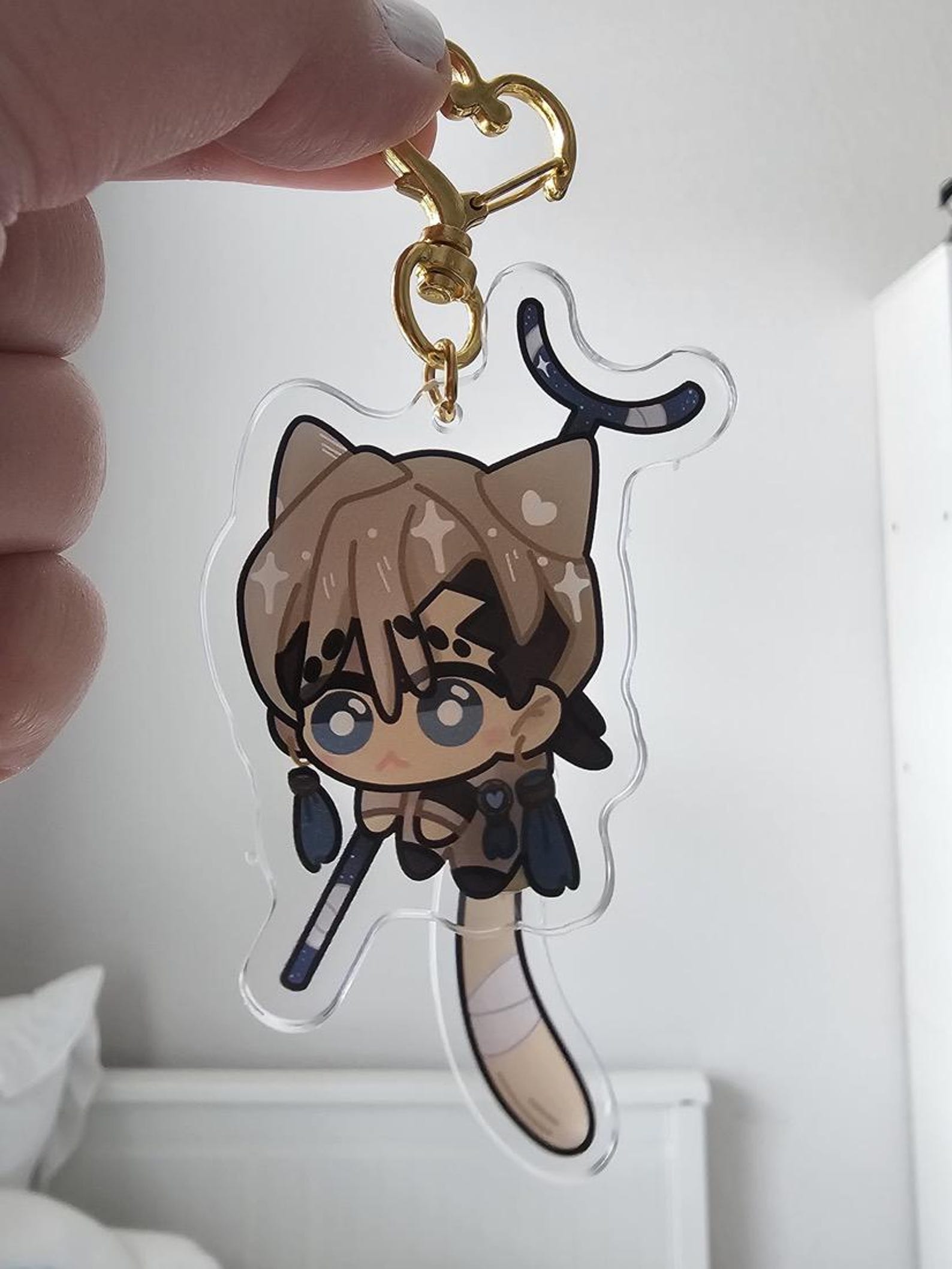 Zanka Keychain Zanka Gachiakuta 3 In. Chibi Cat Keychain IN HAND - Etsy
