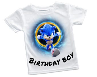 Sonic Hedgehog Cartoon digitaal ontwerp kunst | Levendige kleuren png-sublimatieontwerp | Directe digitale download met hoge resolutie, png-bestand | Sonic png