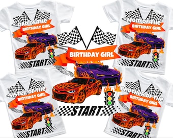 Bundle Racing birthday Girl PNG for Crafters | Racing numbers png | Family matching png | DIY birthday girl png | Birthday Party Car Lover