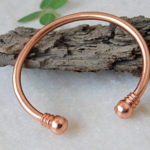 Adjustable copper bracelet ,Copper Magnetic Bracelet, Energy Cuff Bangle ,Therapy Bracelet for Pain Relief & Healing ,Heavy thick bangle