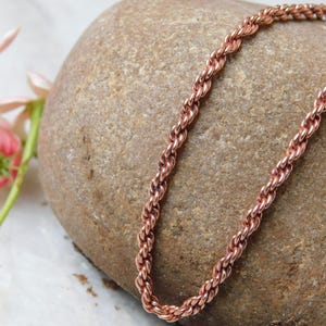Copper Chain Necklace