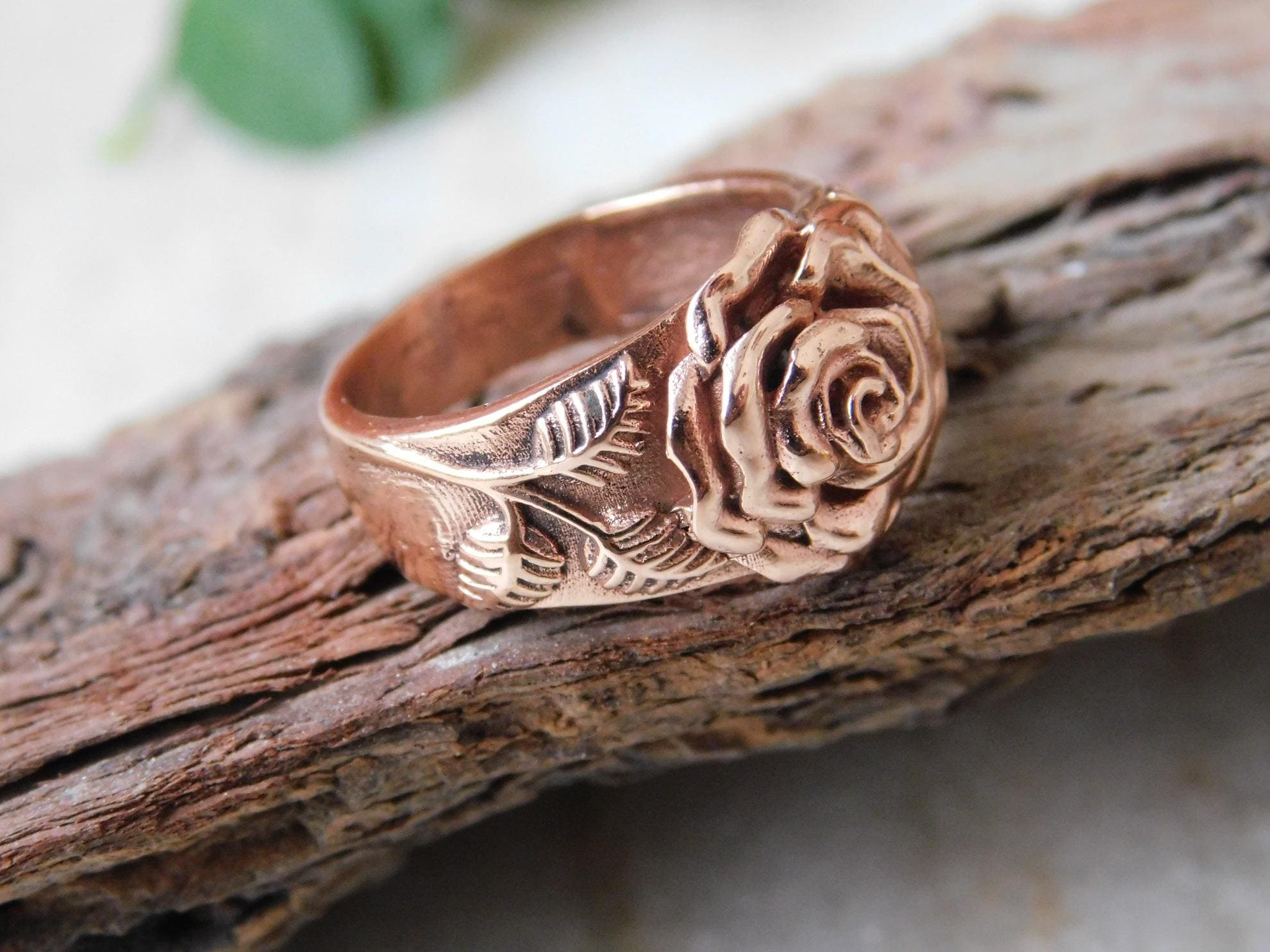 Anello in ottone rame Italia