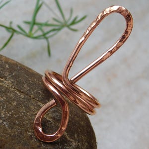 Copper Splint Ring: Handmade Arthritis Jewelry