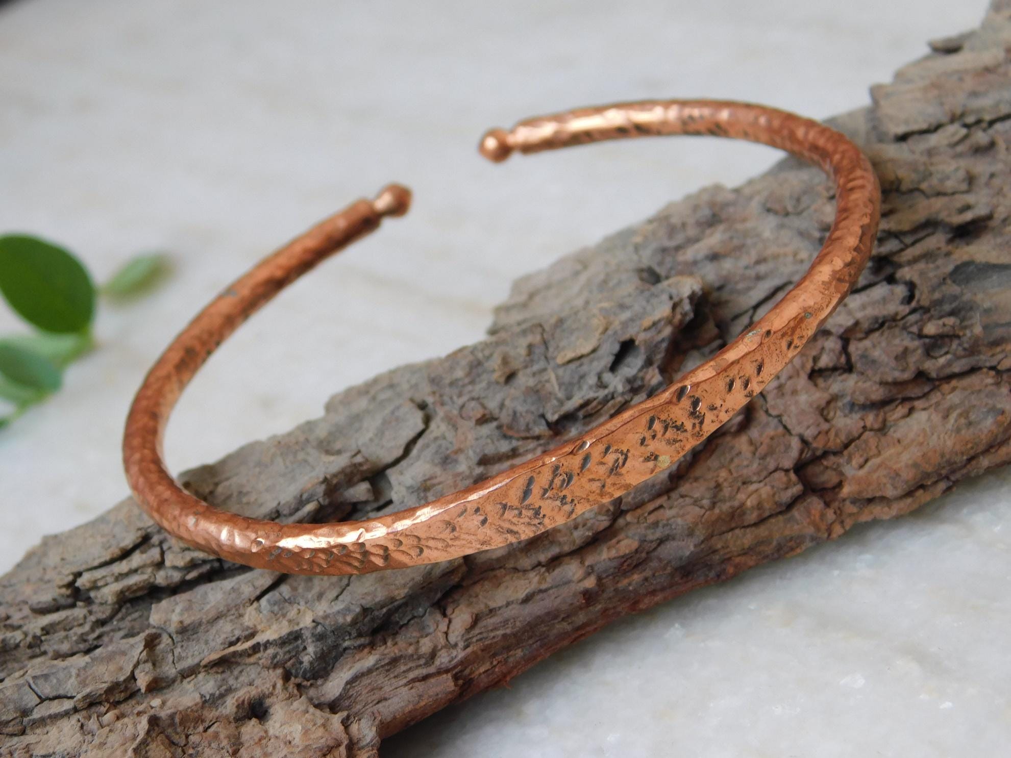 Adjustable Pure Copper Bracelet: Handmade Arthritis Pain Relief Jewelry