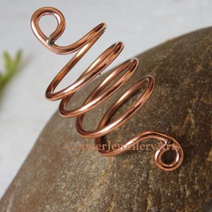 Copper Splint Ring: Handmade Arthritis Jewelry
