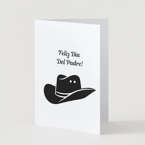 Carte Vaquero, Dia Del Padre (espagnol)