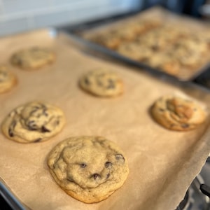 Sourdough Chocolate chip cookies