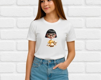 Youth Teen T-Shirt | Unisex Graphic Tee for Teens | Cute Cartoon Print Shirt | Gift for Teenage Boys and Girls