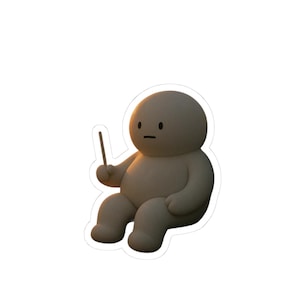 Adesivos fofos de marshmallow com recortes em formato de beijo - Decoração fofa para laptop, decoração divertida, presente para crianças e adolescentes, acessórios para notebook