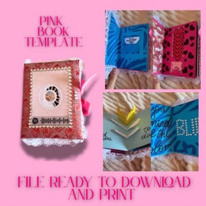 pink book template