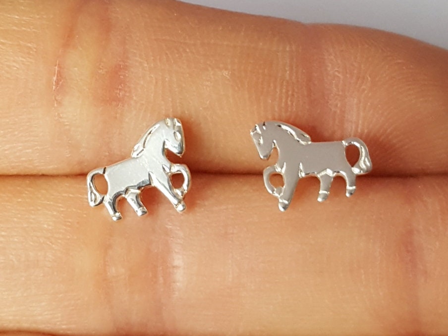 Horse earrings hotsell studs