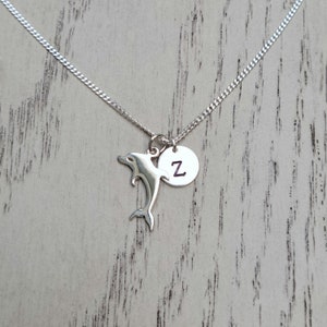 Sterling Silver Dolphin Necklace,  women Gift, Mother Gift, Girl&#39;s Gift, Birthday Gift