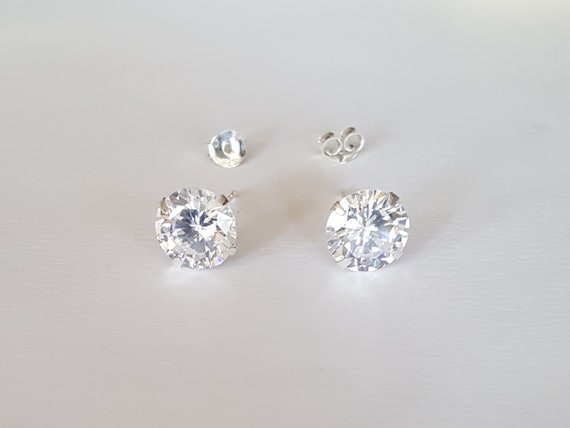 Elegante 925 Silber Ohrringe Mit Zirkonia - Perfektes 'Ich Liebe Dich' Geschenk Für Frauen