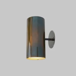 1920sBrass Mid Century Modern Brass Wall Sconce Italian Cylinder Patina Spotlight Sconce Wall Fixture-Sputnik Wall Sconce-Style Light