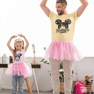 Camisetas de Disney Birthday Squad, camiseta de cumpleañera, regalo de cumpleaños de Disney, camiseta a juego de Disney, fiesta de cumpleaños, el mejor cumpleaños de la historia imagen 6