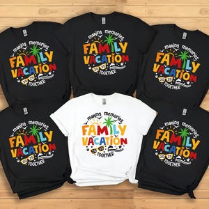 Family Vacation 2025 Shirts, Creating Memories Together Shirts, Custom Family Matching Tee, Family Vacation Shirts, Family Beach Trip Shirt