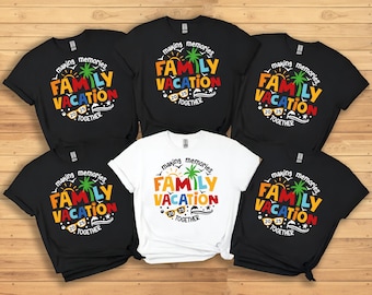 Custom Family Vacation 2025 Shirts: Matching Beach Trip Tee