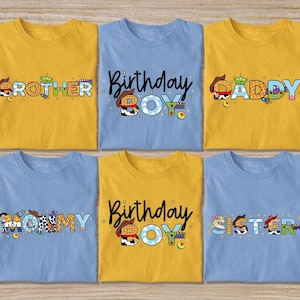 Toy Story Birthday Shirts, Toy Story Land Shirt, Disneyland Shirts, Disney World Shirt, Disney Shirts, Disney Family
