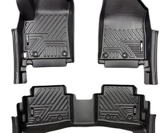 Kia Seltos 5D Floor Mats 2024-2026: Max Coverage All-Weather Protection, Laser Measured Waterproof Anti-Slip