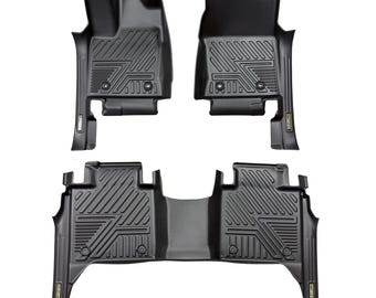 Toyota Tundra Crew Max Floor Mats: 5D All-Weather, 2022-2025