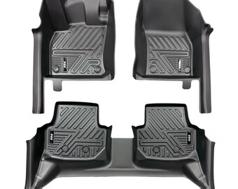 Volkswagen Taos 5D Floor Mats 2022-2026: Max Coverage All-Weather Protection, Laser Measured Waterproof Anti-Slip