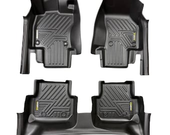 Custom 5D TPE Floor Mats for 2019–2025 Volkswagen Jetta – Full Coverage, Waterproof, All-Weather Car Mats