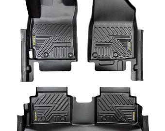 Kia Forte 5D Floor Mats 2019-2024: Custom Fit, All-Weather TPE Liners