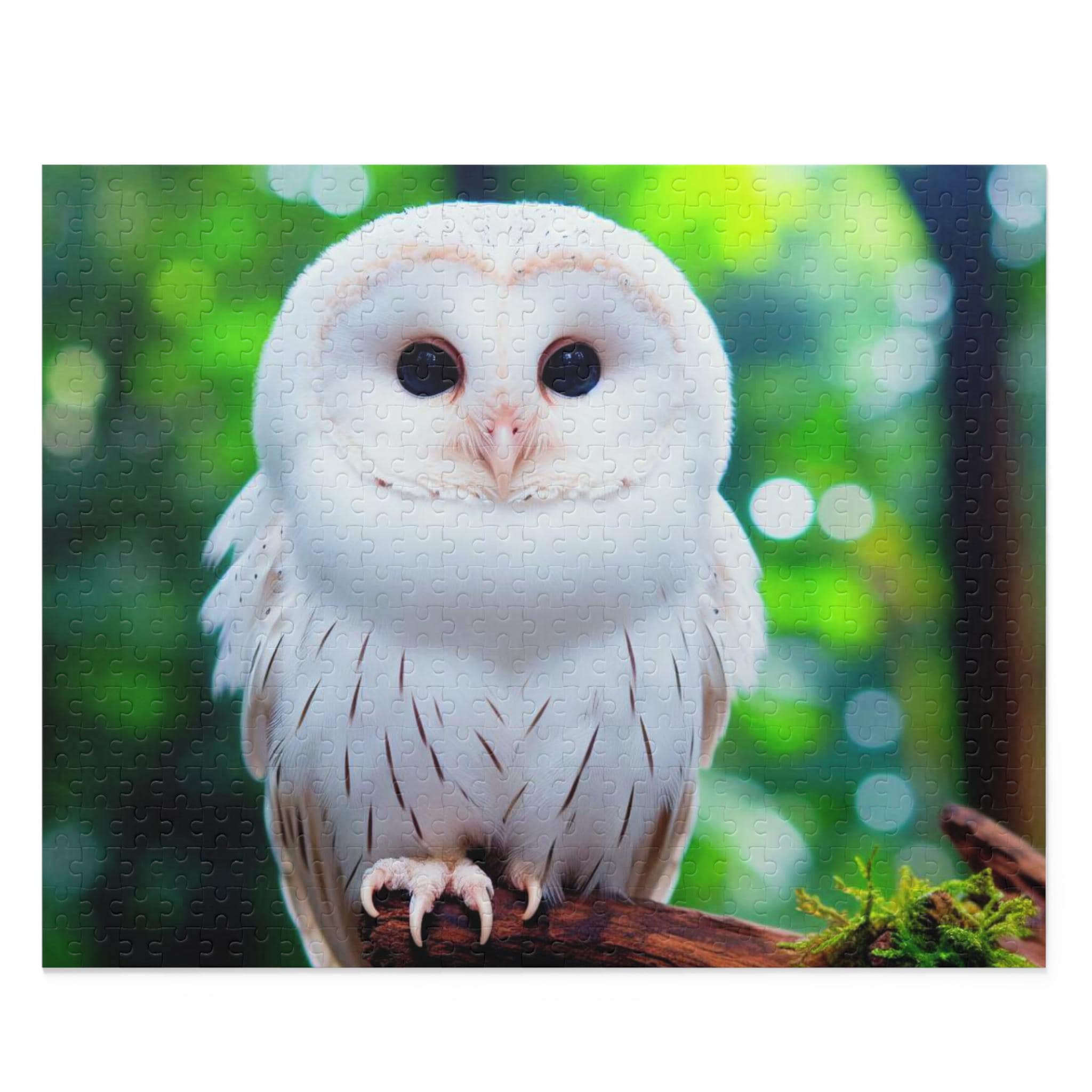 Adorable Owl Puzzle for Nature Lovers, 120/252/500 Piece Family Fun, Gift for Bird Enthusiasts, Cozy