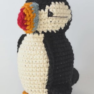 Baby Puffin Crochet Pattern Amigurumi DIY Soft Toy Tutorial Easy-to-Follow Instructions Craft Gift Idea