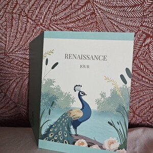 Carte de vœux illustrée grand format – Collection Renaissance | Célébrations, anniversaire ou message unique