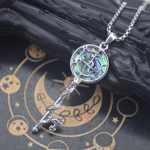 Collana Sigillo Di Lilith In Argento 925 - Ciondolo Streghe Wicca Con
