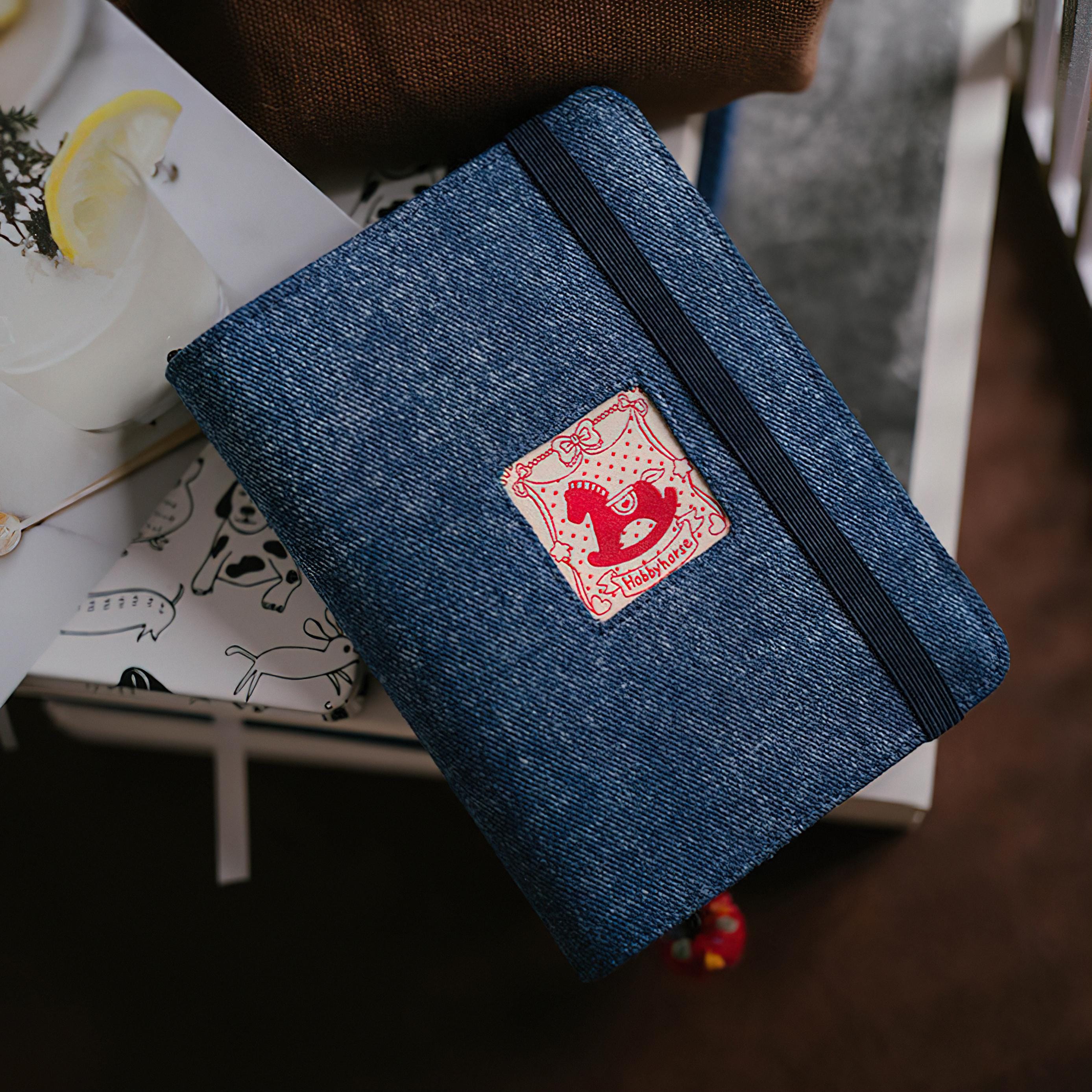 Vintage Denim Binder - Etsy