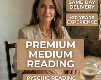 Medium Psychic Reading | Clairvoyant Spirit Contact, Same Hour Guidance