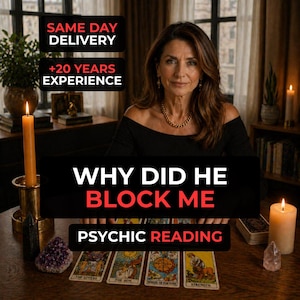 Why Did He Block Me Reading | The Real Reason Behind the Block | Will He Unblock & Return | Same Hour Honest Psychic Reading