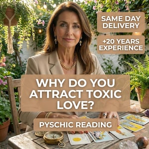 Self Love & Confidence Reading | Why Do You Attract Toxic Love? | Psychic Healing | Same Hour