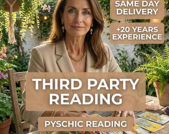Third Party Reading | What Are They Thinking & Planning? | Psychic Insight on Anyone | Same Hour